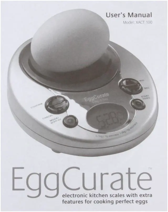 Alt view image 10 of 11 - MorningWare XACT1001 EggCurate Scale- Blue