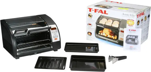 Alt view image 6 of 6 - T-Fal OT8085002 Black Avante Elite Convection Toaster Oven