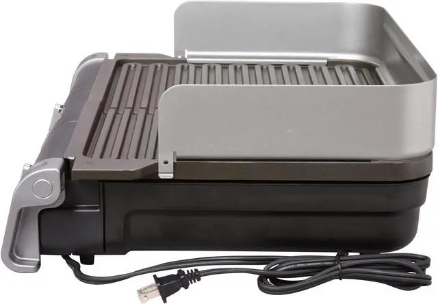Alt view image 5 of 7 - Emeril by T-fal TG8000002 Black XL Grill