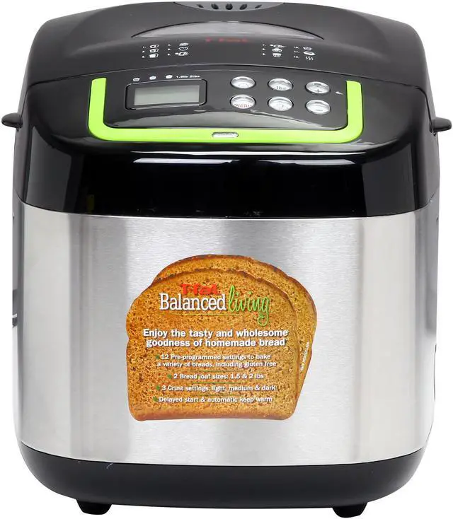 Alt view image 2 of 7 - T-fal PF111EUS Balanced Living Bread Maker