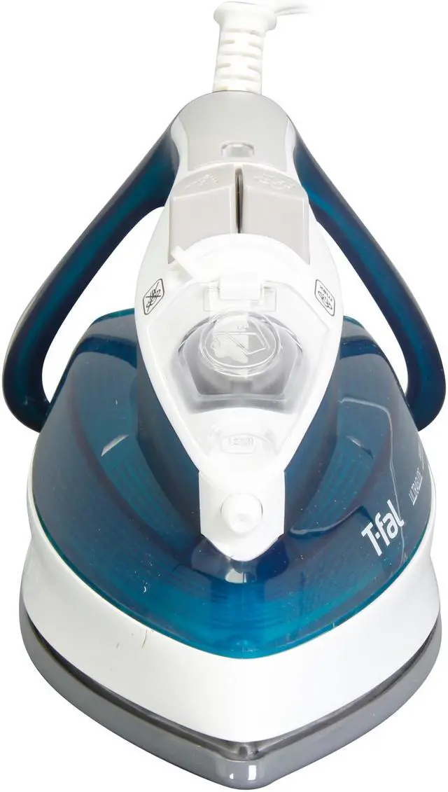 Alt view image 2 of 8 - T-fal FV4476 Ultraglide Easycord Steam Iron with CERAMIC Scratch Resistant Nonstick Soleplate, Anti-Drip and Scale System, Green