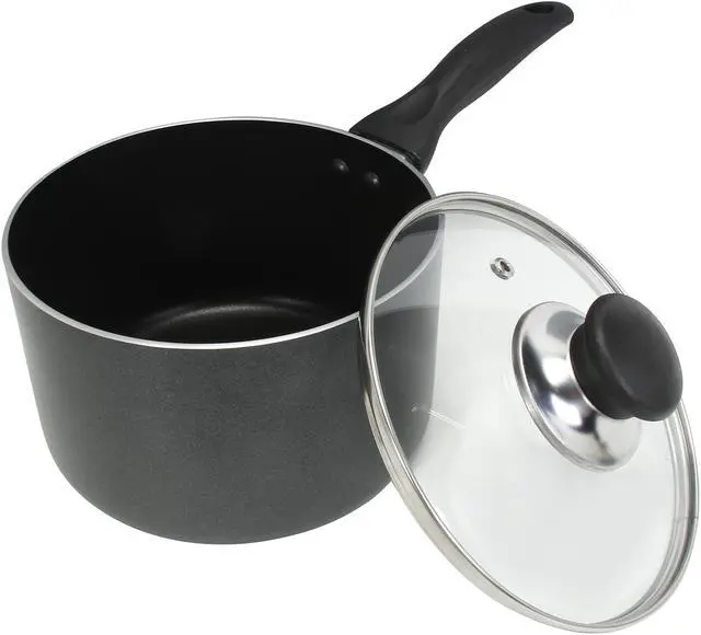 Alt view image 4 of 5 - T-fal A8572494 Specialty Nonstick 3-Quart Handy Pot Sauce Pan with Glass Lid Dishwasher Safe Cookware