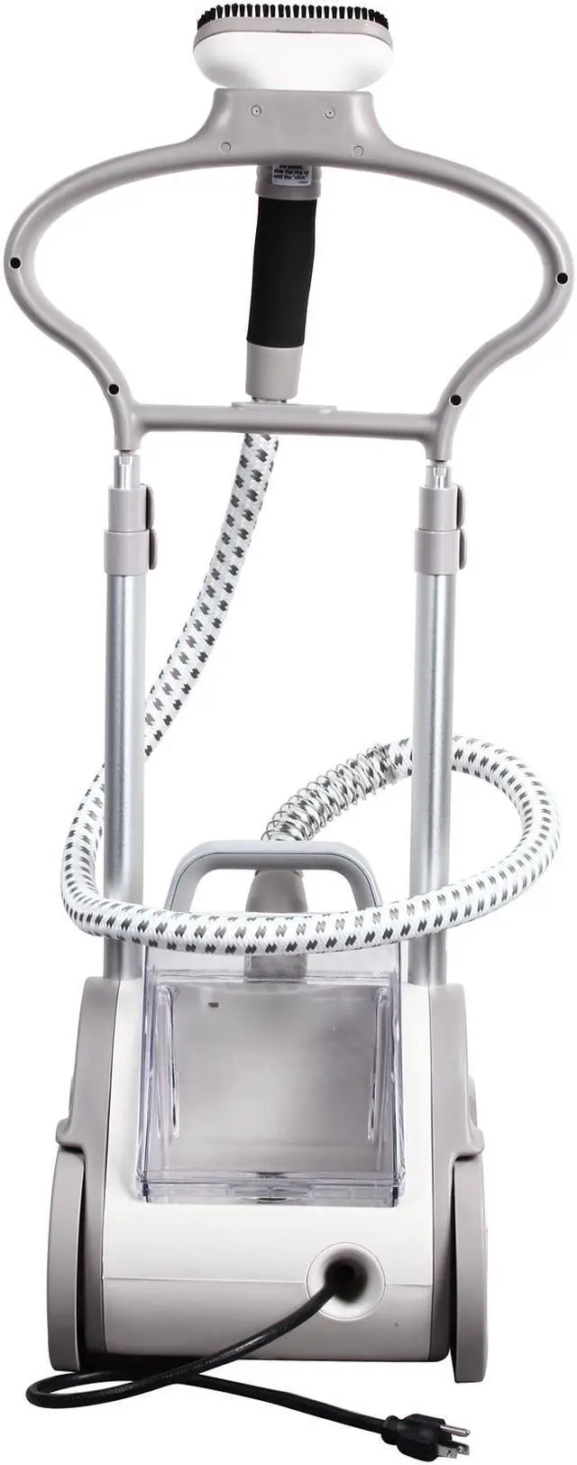 Alt view image 4 of 8 - Rowenta IS9200 Precision Valet Commercial Garment Steamer 1550W Telescopic Full Size Automatic Cord Rewinder Accessories, Silver