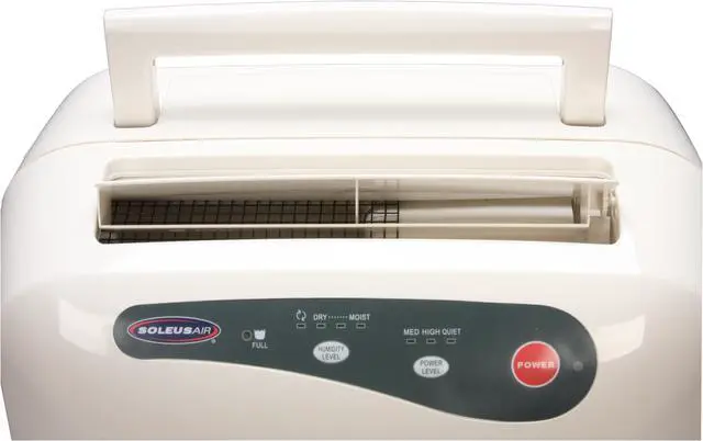 Alt view image 9 of 14 - Soleus Air CFM-25 25 Pint Dehumidifier White