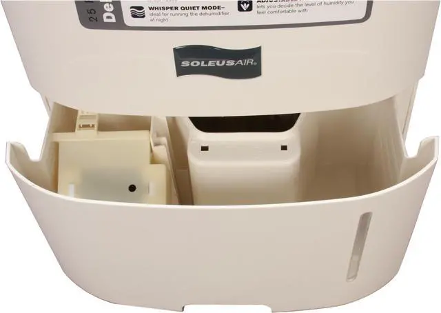 Alt view image 11 of 14 - Soleus Air CFM-25 25 Pint Dehumidifier White