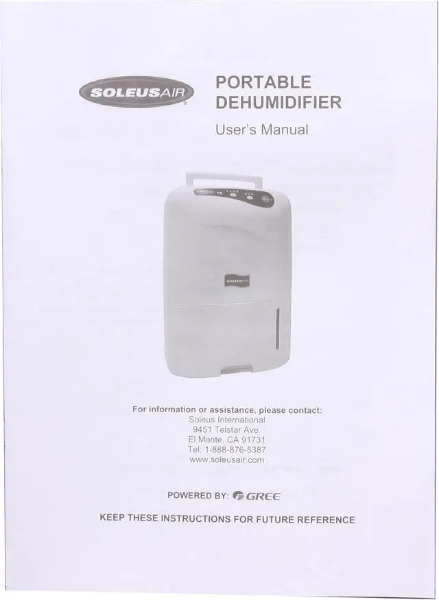Alt view image 13 of 14 - Soleus Air CFM-25 25 Pint Dehumidifier White