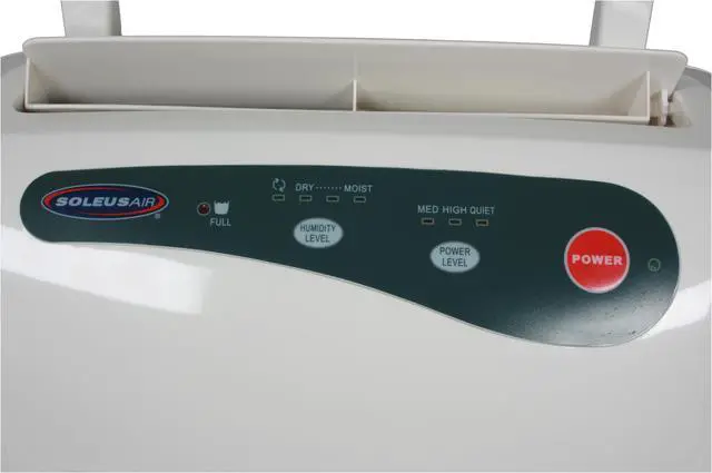 Alt view image 8 of 12 - Soleus Air CFM-40 40 Pint Dehumidifier White