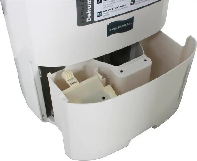 Alt view image 10 of 12 - Soleus Air CFM-40 40 Pint Dehumidifier White
