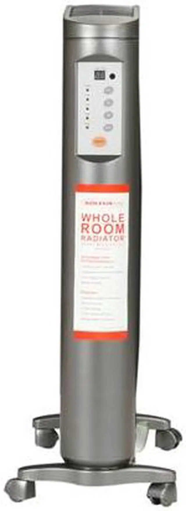 Alt view image 2 of 7 - Soleus Air HM2-15R-32 1500W Flat Panel Heater with Remote