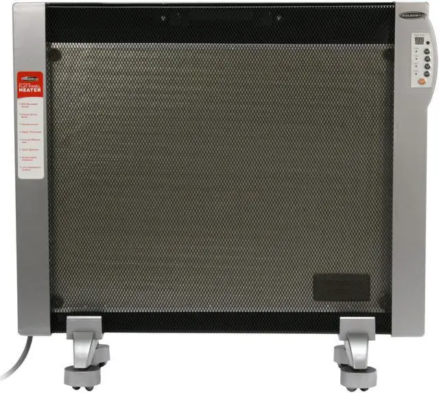Alt view image 8 of 13 - Soleus Air HGW-308R Wall Mounted Micathermic Heater with Remote Control