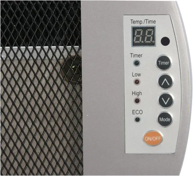 Alt view image 9 of 13 - Soleus Air HGW-308R Wall Mounted Micathermic Heater with Remote Control