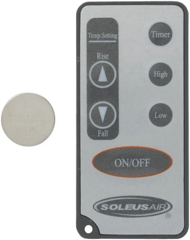 Alt view image 11 of 13 - Soleus Air HGW-308R Wall Mounted Micathermic Heater with Remote Control