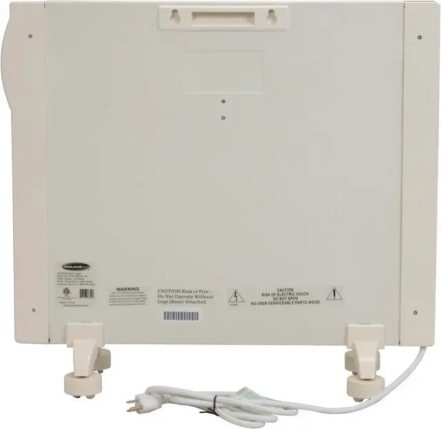 Alt view image 4 of 14 - Soleus Air HGW-308R-W Wall Mounted Micathermic Heater with Remote Control