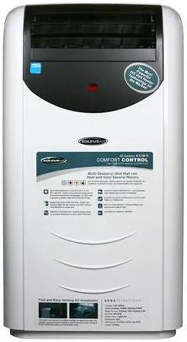 Alt view image 2 of 6 - SOLEUS AIR LX-140BL DB 14,000 Cooling Capacity (BTU) Portable Air Conditioner