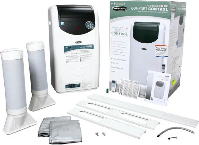 Alt view image 6 of 6 - SOLEUS AIR LX-140BL DB 14,000 Cooling Capacity (BTU) Portable Air Conditioner