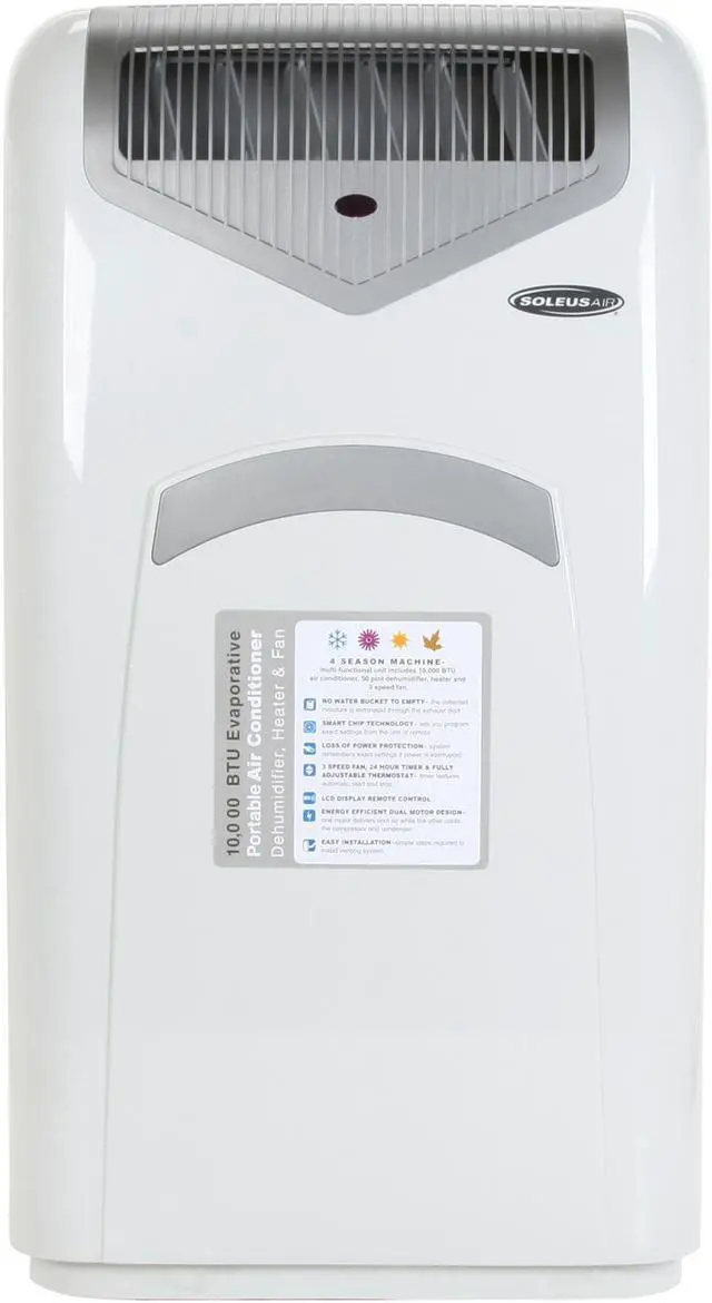 Alt view image 2 of 10 - SOLEUS AIR MAC-10K 10,000 Cooling Capacity (BTU) Portable Air Conditioner