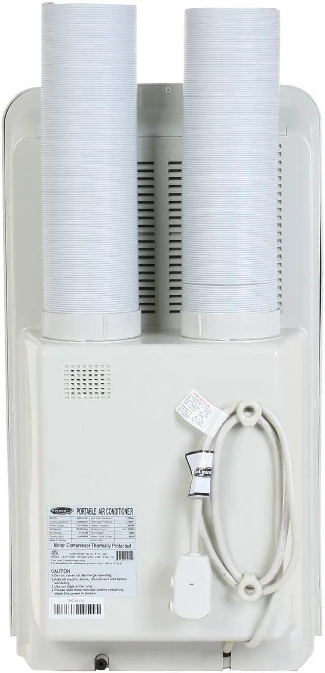 Alt view image 7 of 10 - SOLEUS AIR MAC-10K 10,000 Cooling Capacity (BTU) Portable Air Conditioner