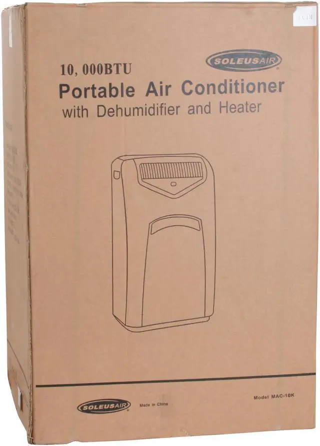 Alt view image 10 of 10 - SOLEUS AIR MAC-10K 10,000 Cooling Capacity (BTU) Portable Air Conditioner