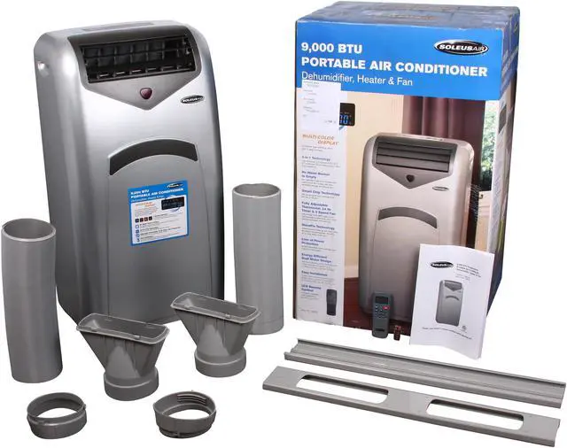 Alt view image 6 of 6 - SOLEUS AIR PE1-09R-30 9,000 Cooling Capacity (BTU) Portable Air Conditioner