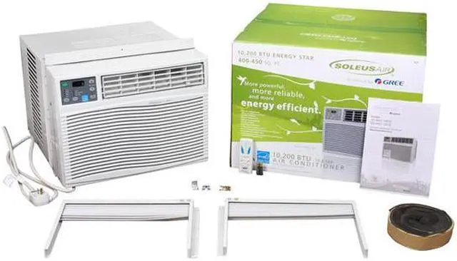 Alt view image 6 of 6 - SOLEUS AIR SG-WAC10ESE-C 10,000 Cooling Capacity (BTU) Window Air Conditioner with Remote Control