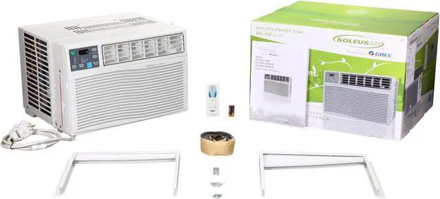 Alt view image 6 of 6 - SOLEUS AIR SGWAC-08ESE-C 8,000 Cooling Capacity (BTU) Window Air Conditioner