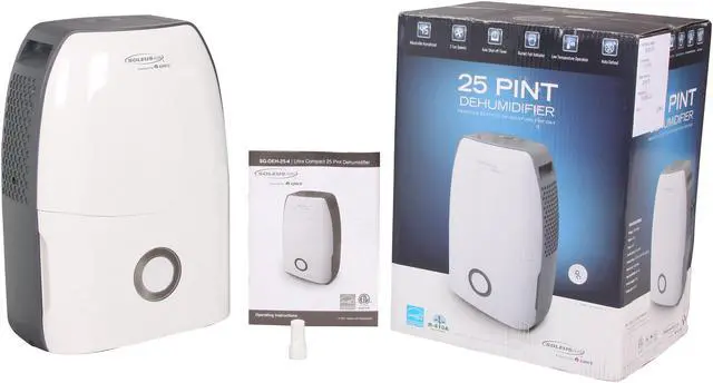 Alt view image 7 of 7 - Soleus Air SG-DEH-25-4 Dehumidifier White