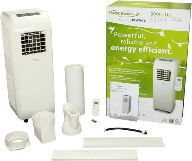 Alt view image 6 of 6 - SOLEUS AIR SG-PAC-08E3 8,000 Cooling Capacity (BTU) Portable Air Conditioner