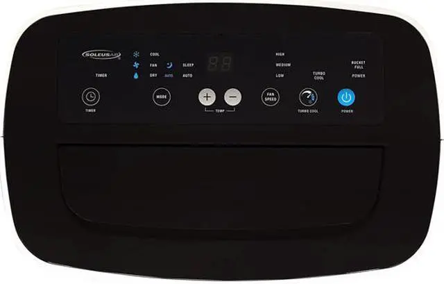 Alt view image 3 of 9 - SoleusAir PSX-10-01 10,000 BTU Portable Air Conditioner with MyTemp Remote Control