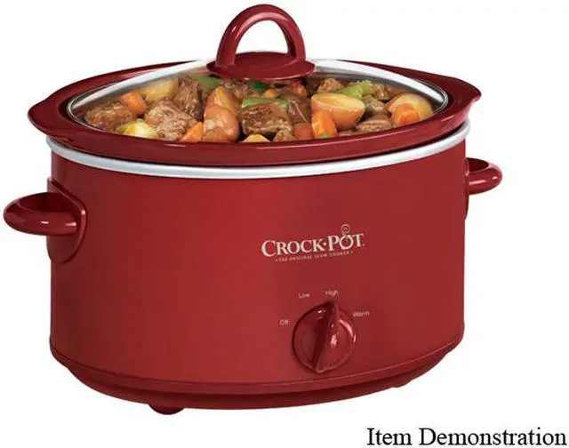 Main image of CROCK-POT SCV401-TR Red 4 Qt. Slow Cooker