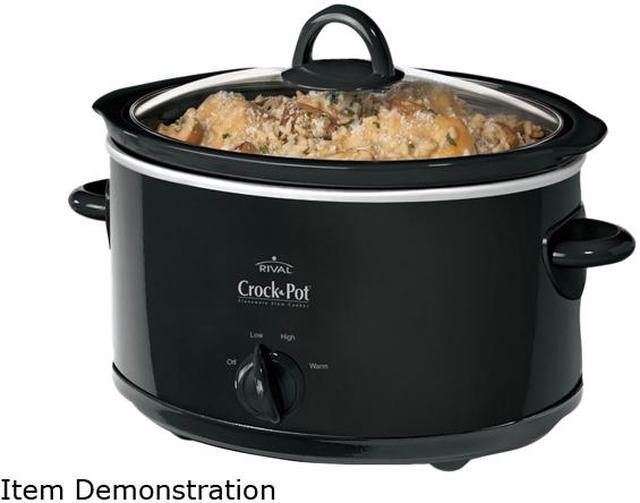 CROCK-POT SCV400-B Black Crock-Pot Slow Cooker 