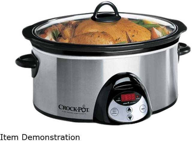 6.5 Qt. Stainless Steel Slow Cooker in 2023  Slow cooker, Cooker, Slow  cooker crock pot