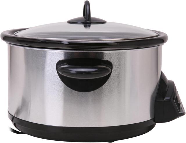 Crock-Pot The Original Slow Cooker, 5-Quart, Stainless Steel (SCR500-SP) 