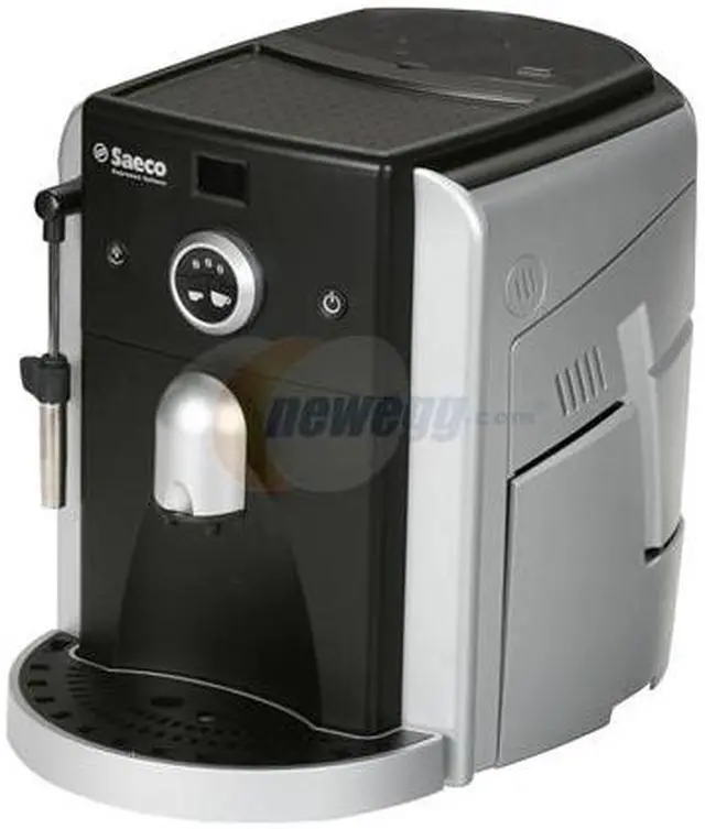 Alt view image 2 of 7 - Saeco 00566 Espresso Italiano Super Automatic Espresso Machine Silver/Black