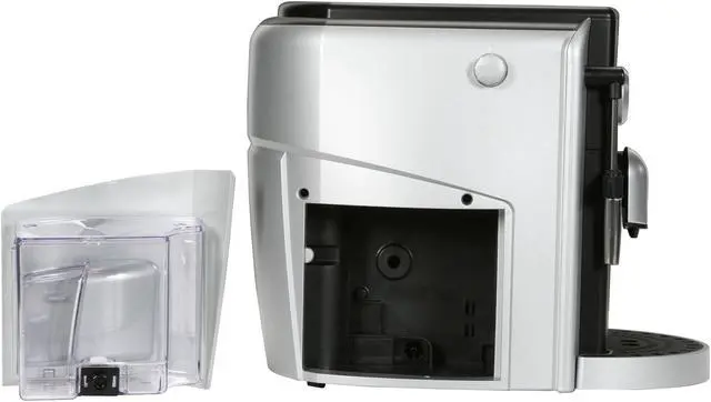 Alt view image 3 of 7 - Saeco 00566 Espresso Italiano Super Automatic Espresso Machine Silver/Black