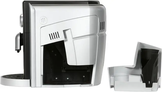 Alt view image 5 of 7 - Saeco 00566 Espresso Italiano Super Automatic Espresso Machine Silver/Black