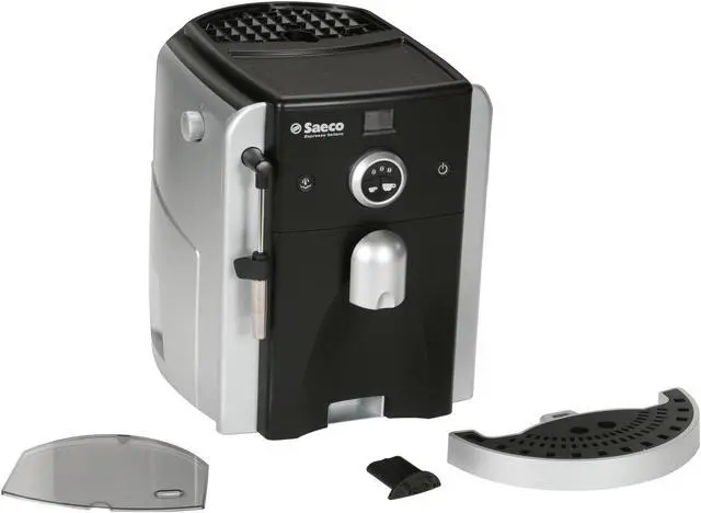 Alt view image 6 of 7 - Saeco 00566 Espresso Italiano Super Automatic Espresso Machine Silver/Black
