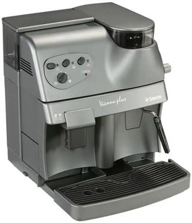 Alt view image 6 of 9 - Saeco RI9737/20 Vienna Plus Super-Automatic Espresso Machine Graphite