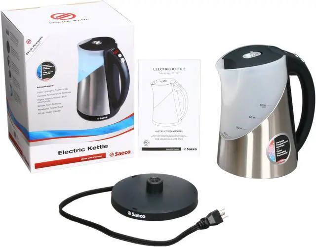 Alt view image 5 of 5 - Saeco 01167 50-Ounce Electric Water Kettle