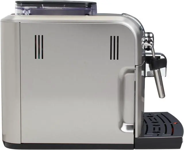 Alt view image 3 of 8 - Saeco HD8837/47 Syntia Automatic espresso machine Stainless steel
