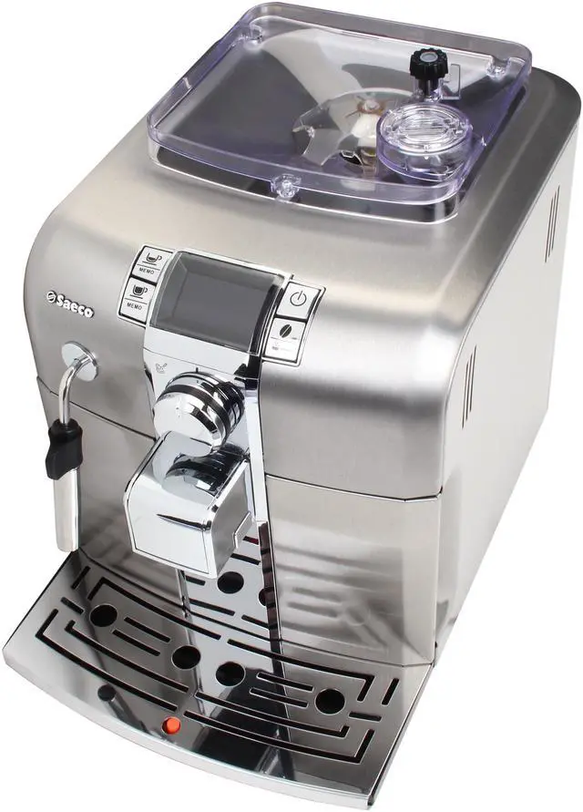 Alt view image 7 of 8 - Saeco HD8837/47 Syntia Automatic espresso machine Stainless steel