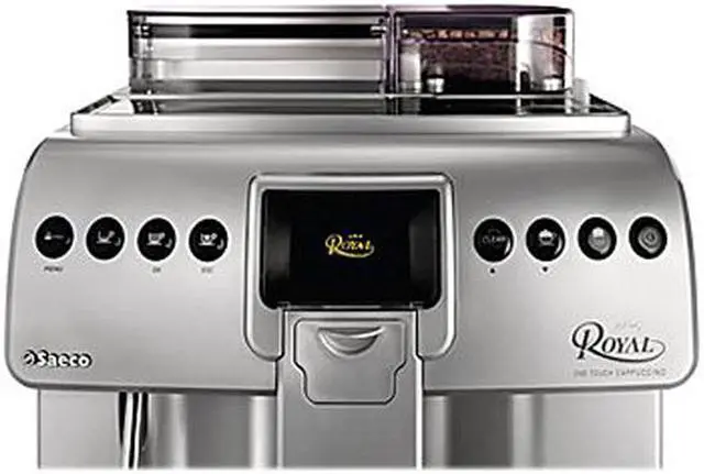 Alt view image 3 of 3 - Saeco HD8930/47 Royal One Touch Cappuccino Automatic Espresso Machine, Silver