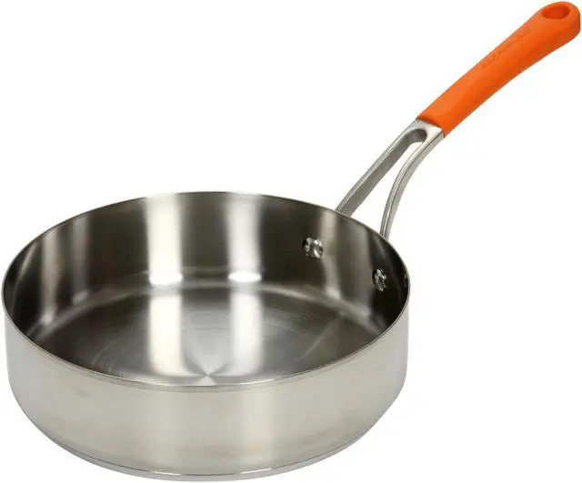 Alt view image 7 of 8 - Rachael Ray Stainless Steel 10-Piece Cookware Set
