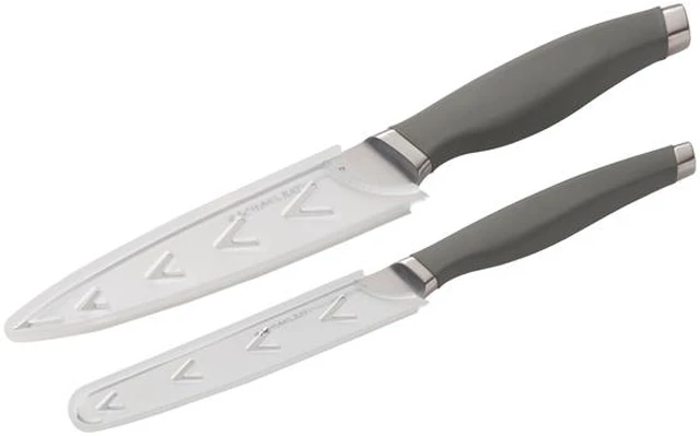 Rachel Rae Knives Rachael Ray 47757 Cutlery Japanese Stainless Steel Utility Knife Set ...