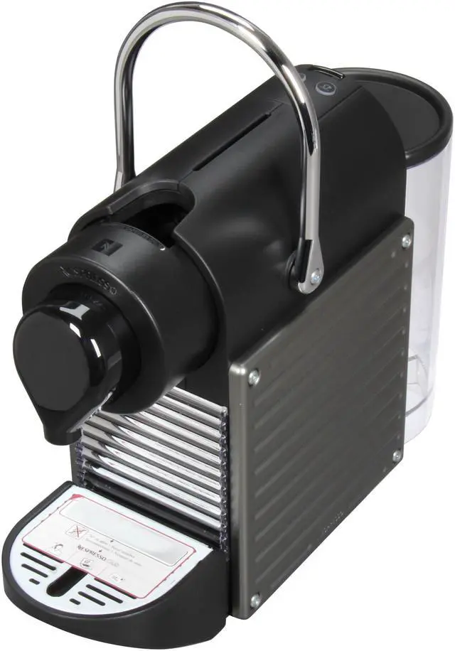 Alt view image 5 of 6 - Nespresso C60 Pixie Electric Titan Single Cup Espresso Maker