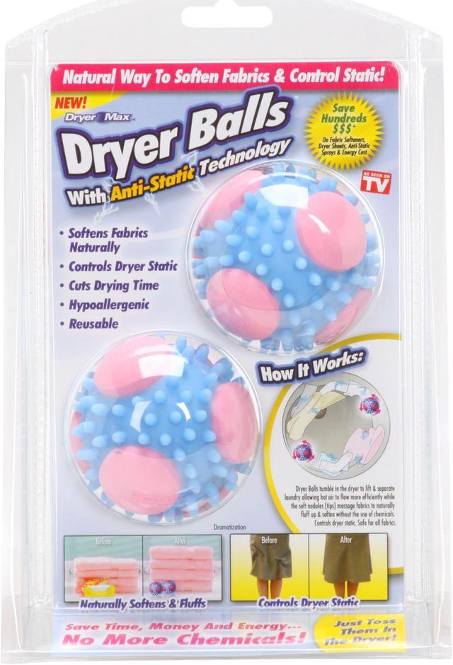 Dryer max anti clearance static balls