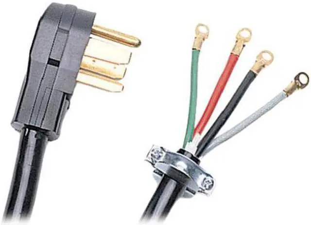 Alt view image 2 of 3 - Certified Appliance Accessories 90-2028 4-Wire Dryer Cords (10 ft)