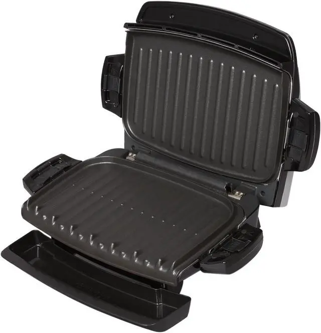 Alt view image 2 of 7 - George Foreman GR72RTP Silver 72" Grill, Digital Control