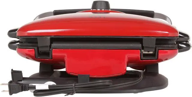 Alt view image 5 of 6 - George Foreman GRP94WR The Next Grilleration G4 Nonstick Indoor Grill, Red