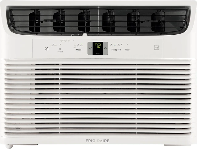 Alt view image 2 of 7 - Frigidaire FHWW123WBE Energy Star 12,000 BTU 115V Cool Connect Smart Window Air Conditioner with Wi-Fi Control, White