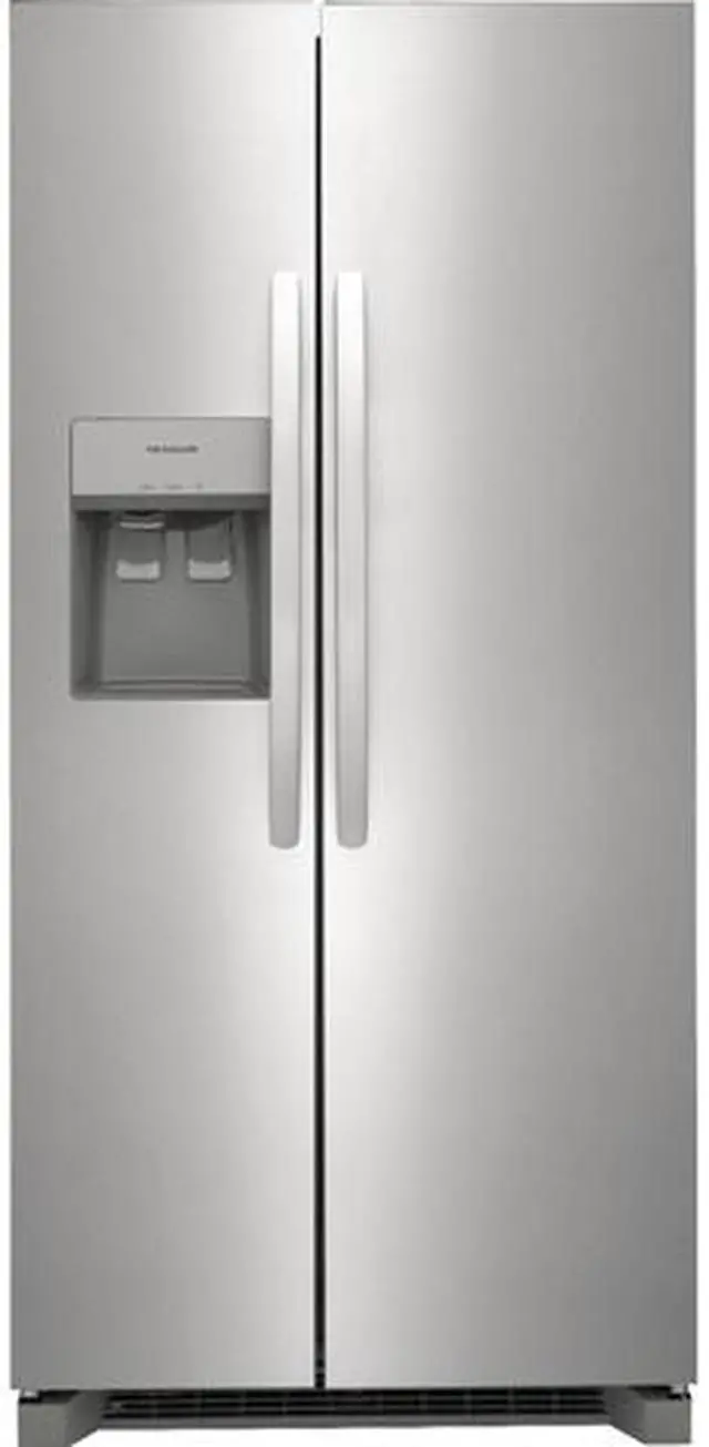 Main image of Frigidaire FRSS2323AS 22.3 Cu. Ft. 33 inch Standard Depth Side by Side Refrigerator - Stainless Steel